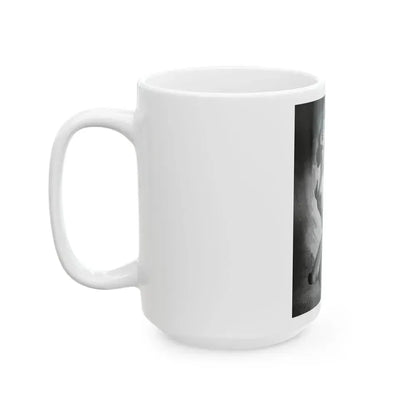 Bettie Page #149 (Vintage Female Icon) White Coffee Mug - Go Mug Yourself
