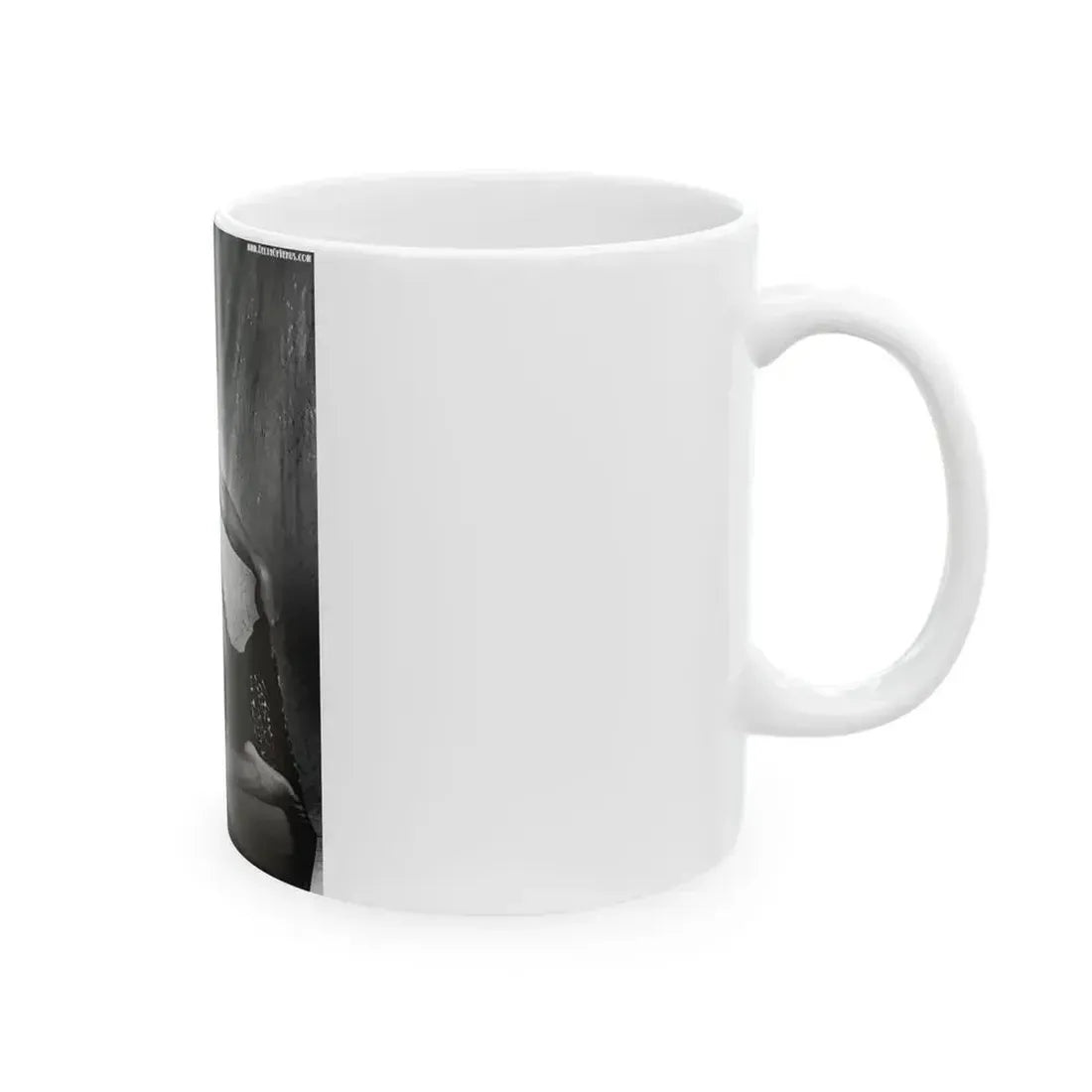 Bettie Page #149 (Vintage Female Icon) White Coffee Mug - Go Mug Yourself