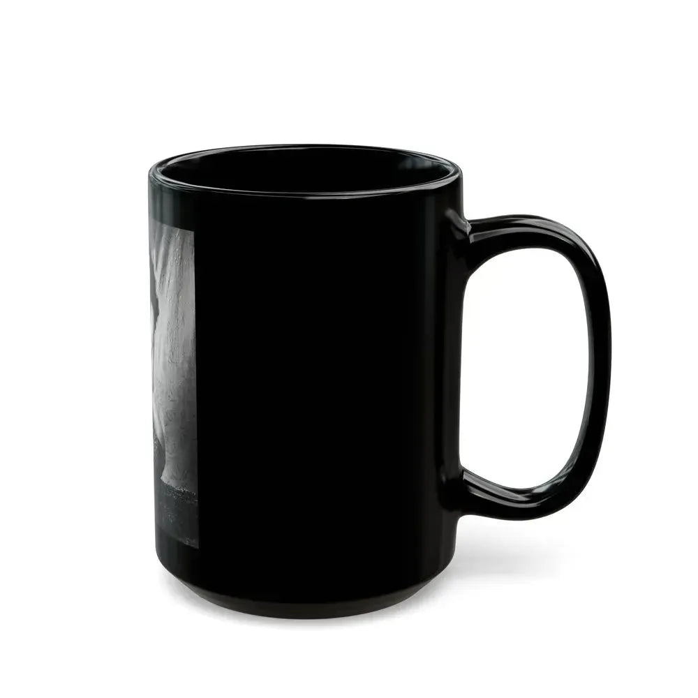 Bettie Page #150 (Vintage Female Icon) Black Coffee Mug - Go Mug Yourself