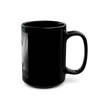 Bettie Page #150 (Vintage Female Icon) Black Coffee Mug - Go Mug Yourself