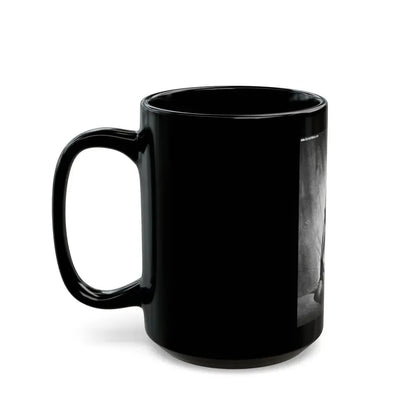 Bettie Page #150 (Vintage Female Icon) Black Coffee Mug - Go Mug Yourself
