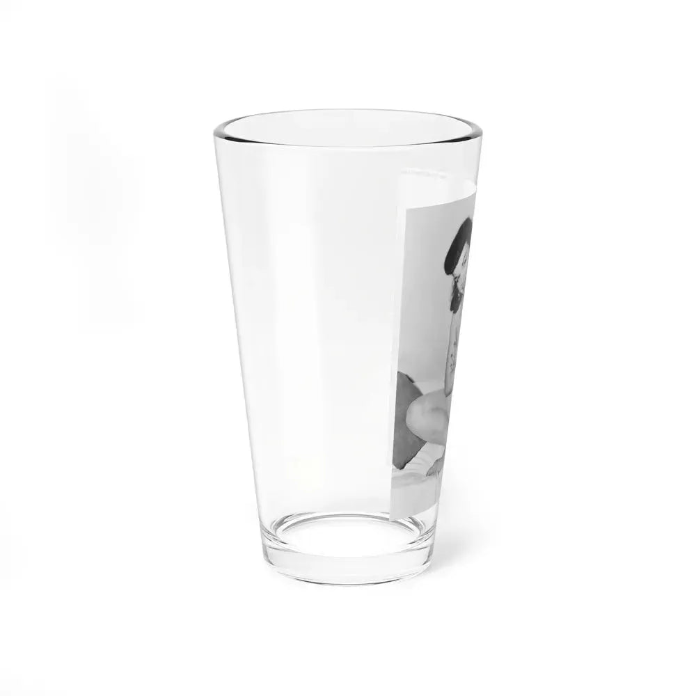 Bettie Page #151 (Vintage Female Icon) Pint Glass 16oz - Go Mug Yourself