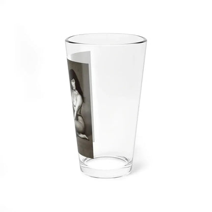 Bettie Page #153 1 (Vintage Female Icon) Pint Glass 16oz - Go Mug Yourself