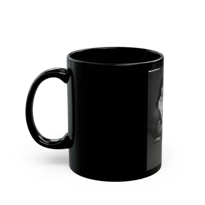 Bettie Page #153 (Vintage Female Icon) Black Coffee Mug - Go Mug Yourself