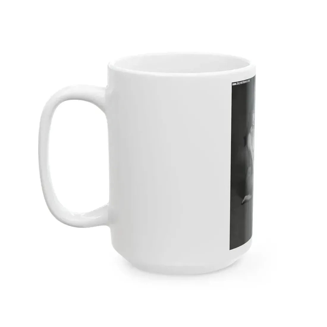 Bettie Page #153 (Vintage Female Icon) White Coffee Mug - Go Mug Yourself