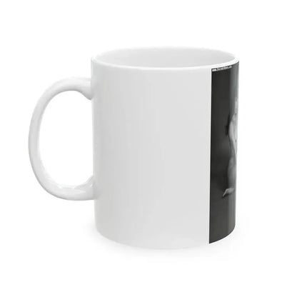 Bettie Page #153 (Vintage Female Icon) White Coffee Mug - Go Mug Yourself