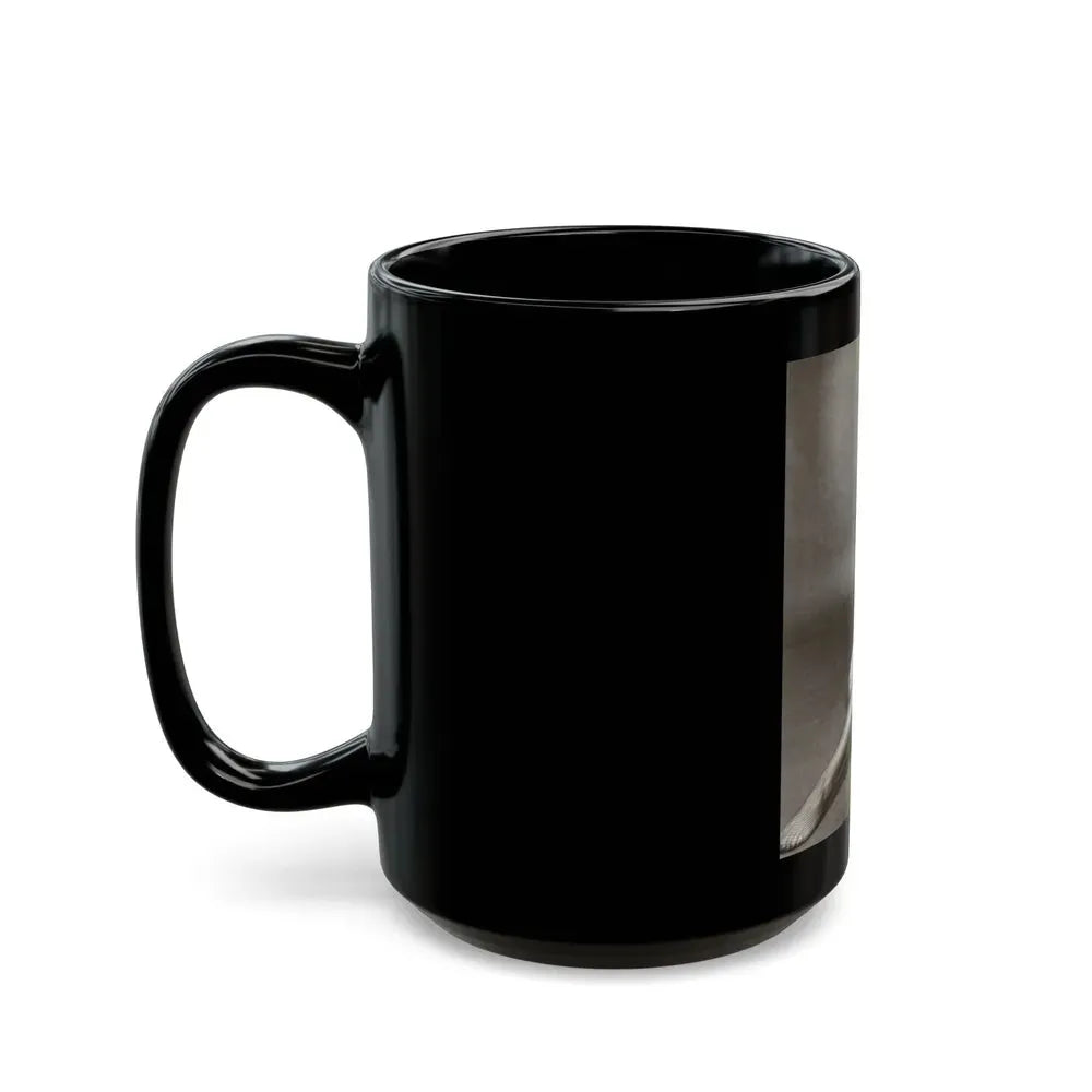 Bettie Page #153_1 (Vintage Female Icon) Black Coffee Mug - Go Mug Yourself