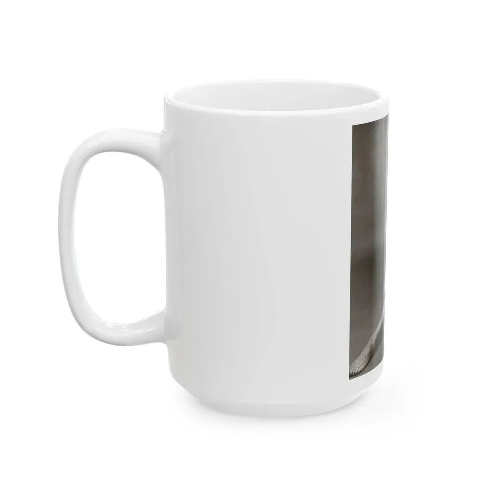 Bettie Page #153_1 (Vintage Female Icon) White Coffee Mug - Go Mug Yourself