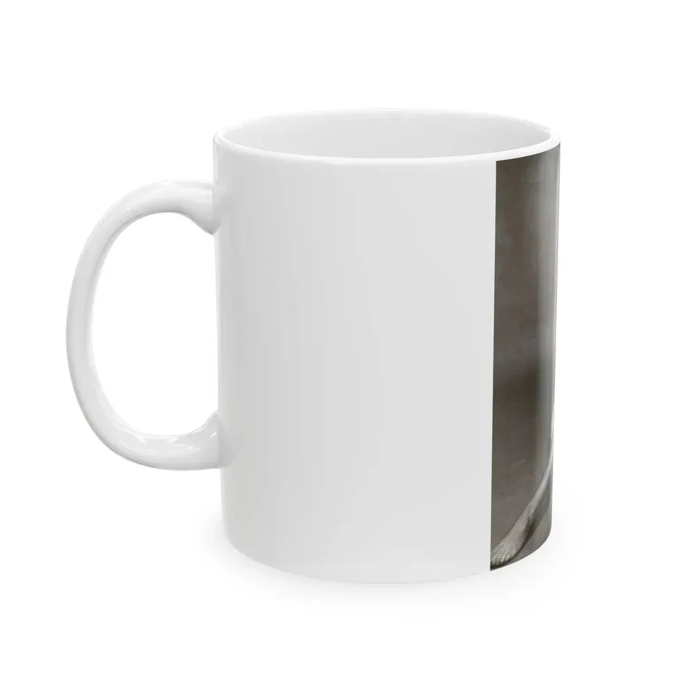Bettie Page #153_1 (Vintage Female Icon) White Coffee Mug - Go Mug Yourself