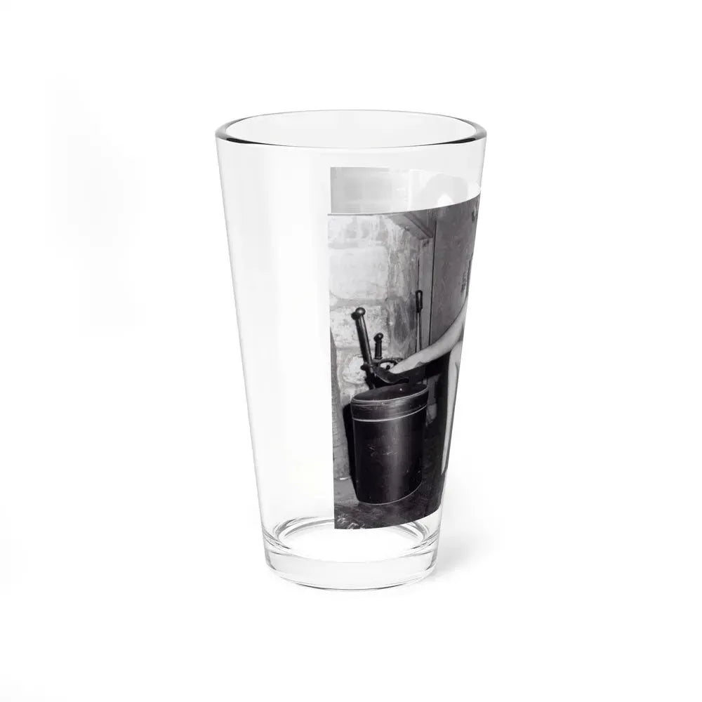 Bettie Page #154 (Vintage Female Icon) Pint Glass 16oz - Go Mug Yourself
