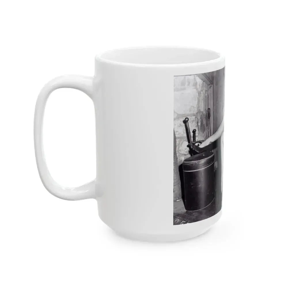 Bettie Page #154 (Vintage Female Icon) White Coffee Mug - Go Mug Yourself