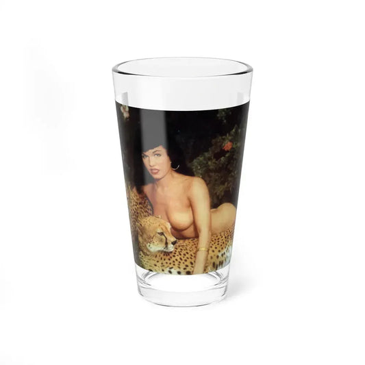 Bettie Page #156 (Vintage Female Icon) Pint Glass 16oz 16oz - Go Mug Yourself