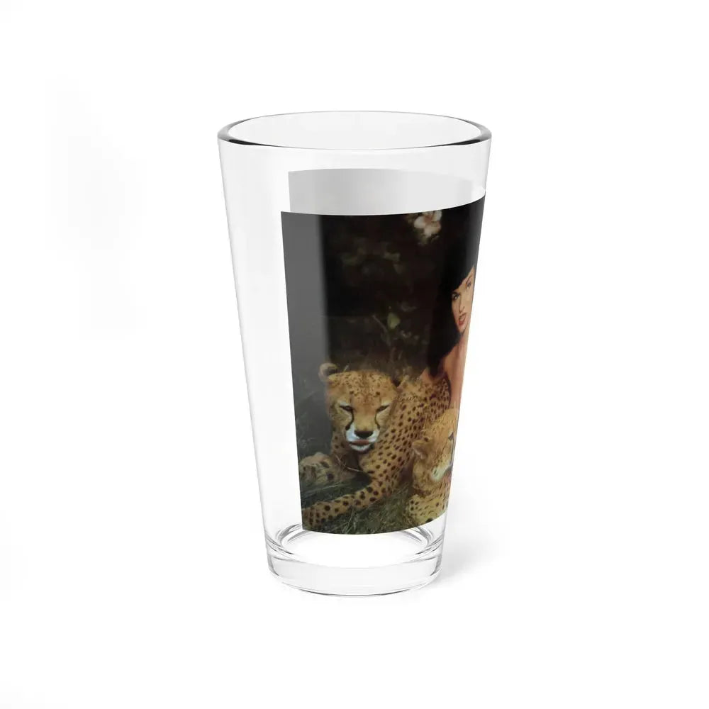 Bettie Page #156 (Vintage Female Icon) Pint Glass 16oz - Go Mug Yourself