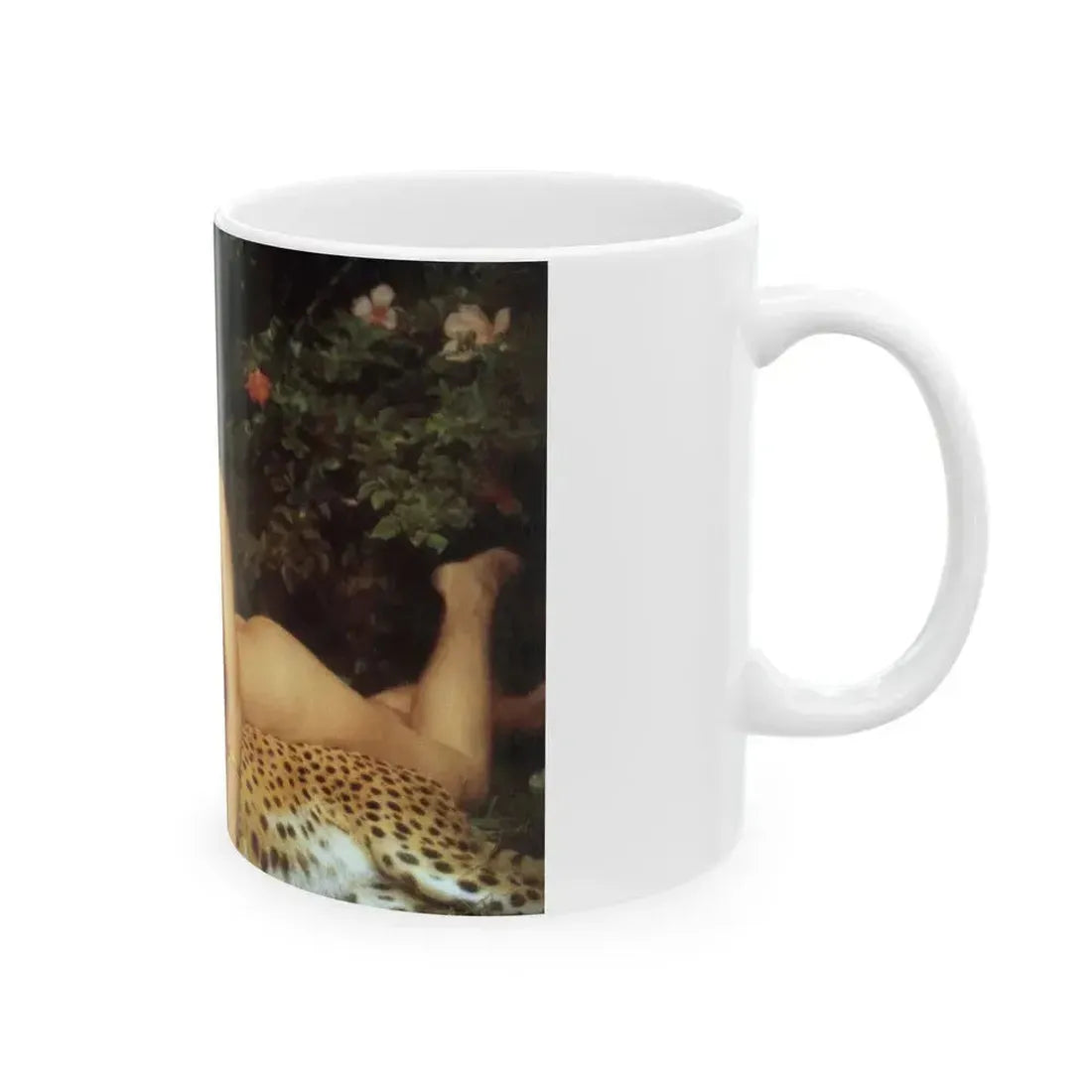 Bettie Page #156 (Vintage Female Icon) White Coffee Mug - Go Mug Yourself
