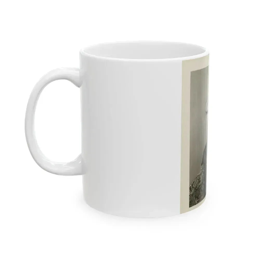 Bettie Page #157 (Vintage Female Icon) White Coffee Mug - Go Mug Yourself