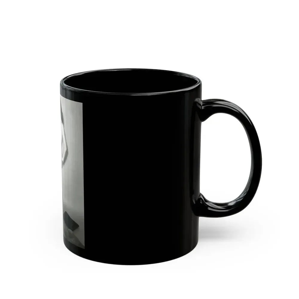 Bettie Page #159 (Vintage Female Icon) Black Coffee Mug - Go Mug Yourself