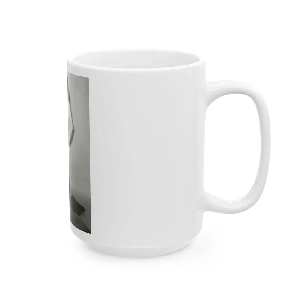 Bettie Page #159 (Vintage Female Icon) White Coffee Mug - Go Mug Yourself