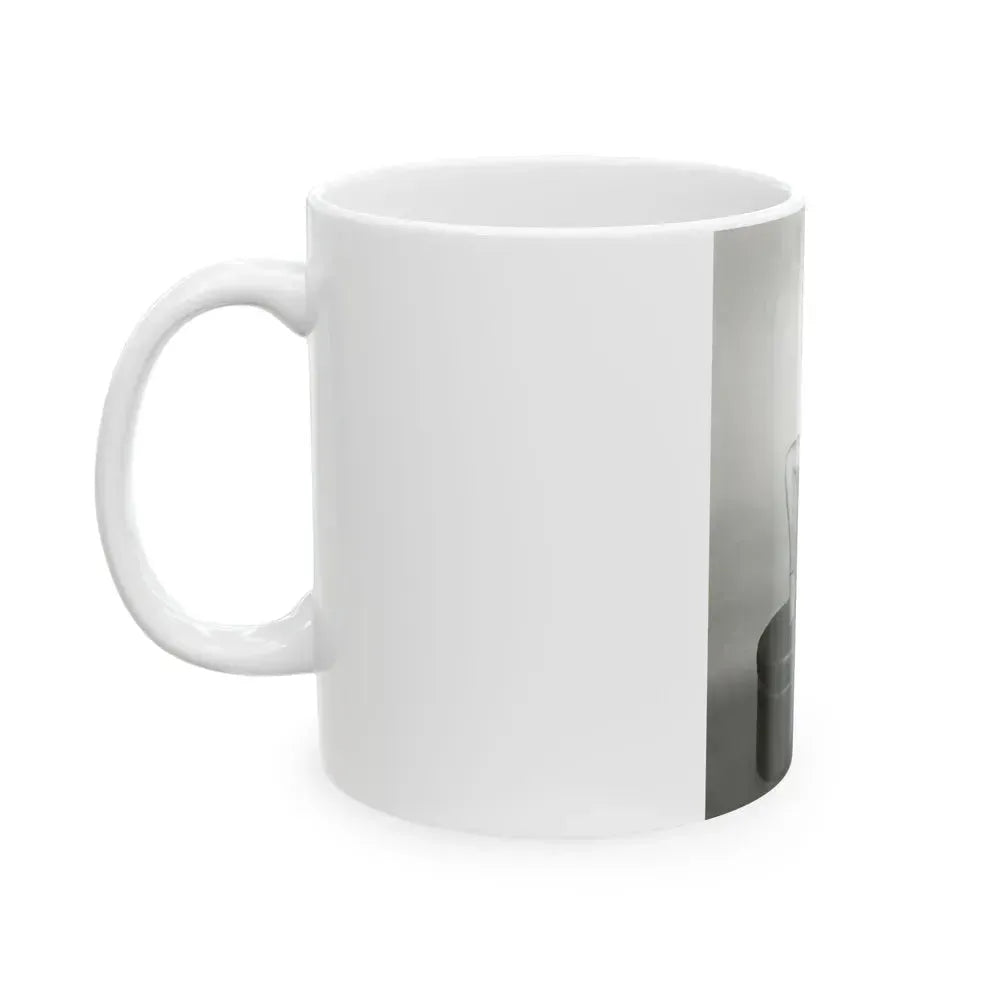 Bettie Page #159 (Vintage Female Icon) White Coffee Mug - Go Mug Yourself