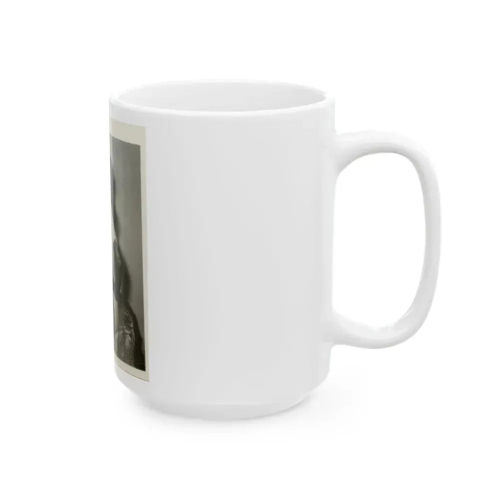 Bettie Page #164 (Vintage Female Icon) White Coffee Mug - Go Mug Yourself