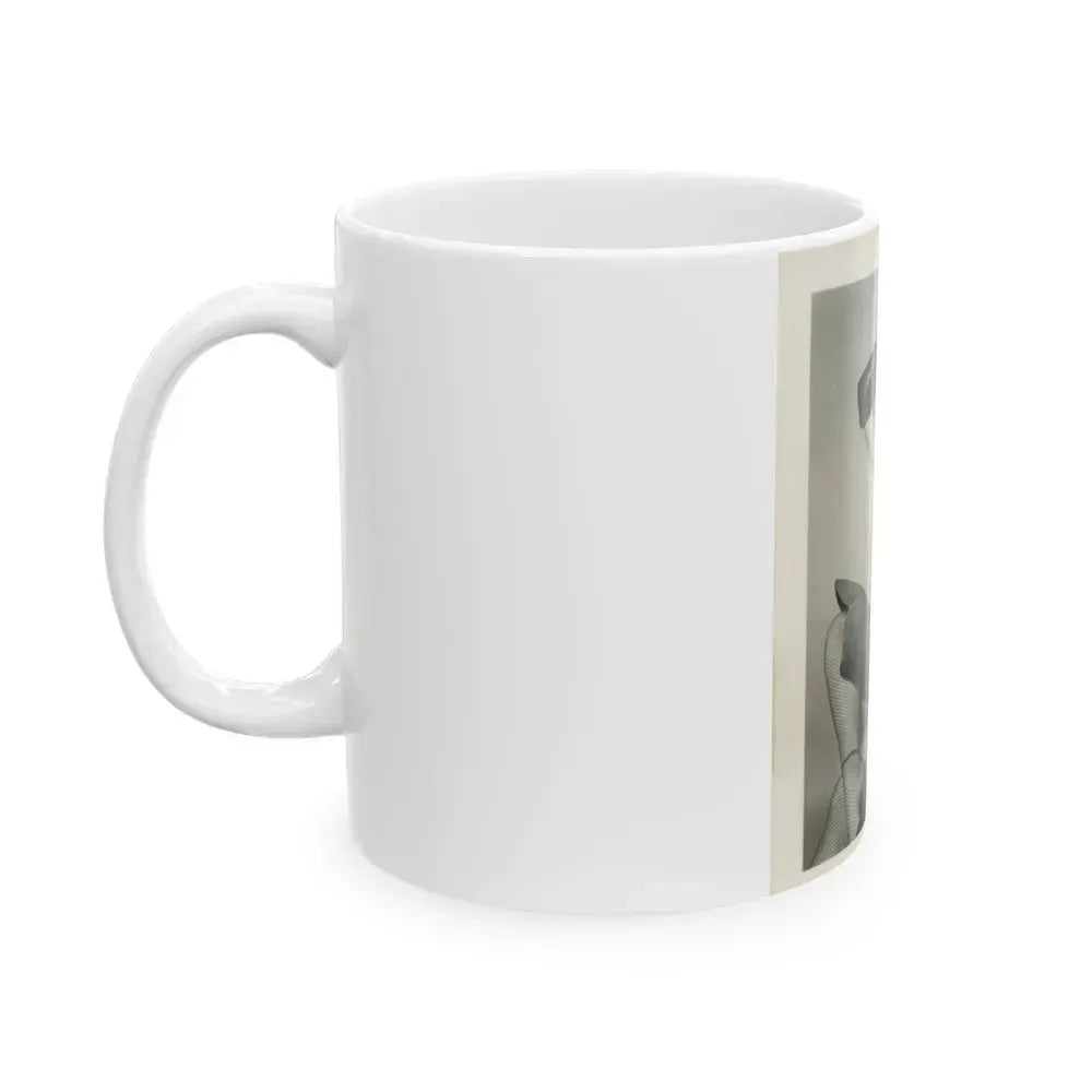 Bettie Page #164 (Vintage Female Icon) White Coffee Mug - Go Mug Yourself