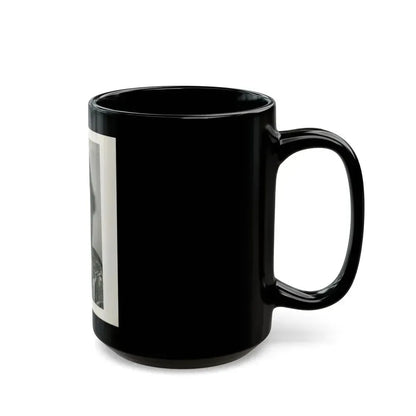 Bettie Page #165 (Vintage Female Icon) Black Coffee Mug - Go Mug Yourself