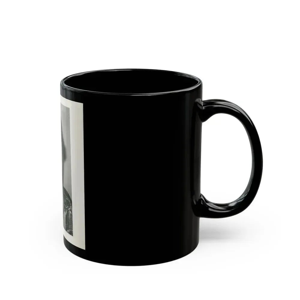 Bettie Page #165 (Vintage Female Icon) Black Coffee Mug - Go Mug Yourself