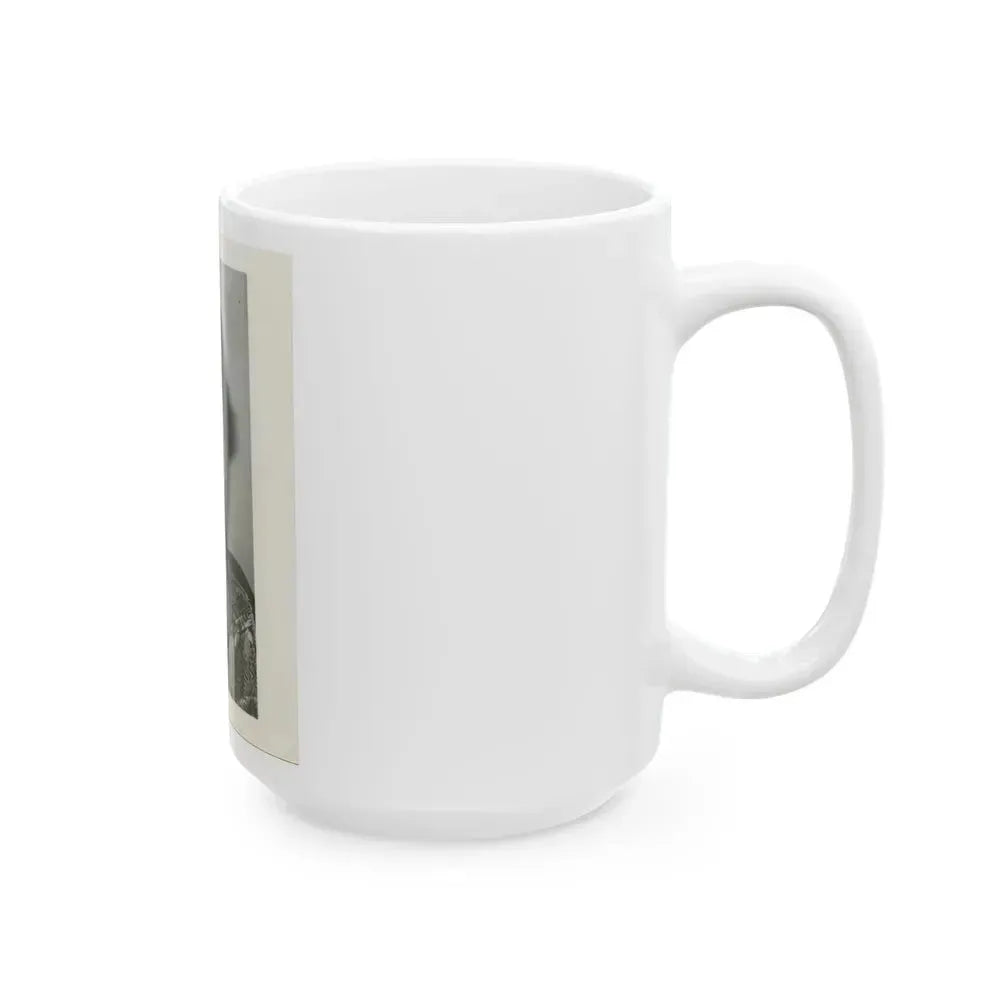 Bettie Page #165 (Vintage Female Icon) White Coffee Mug - Go Mug Yourself