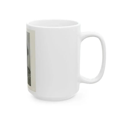 Bettie Page #165 (Vintage Female Icon) White Coffee Mug - Go Mug Yourself