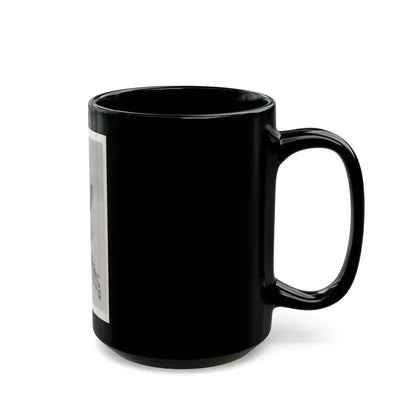 Bettie Page #168 (Vintage Female Icon) Black Coffee Mug - Go Mug Yourself