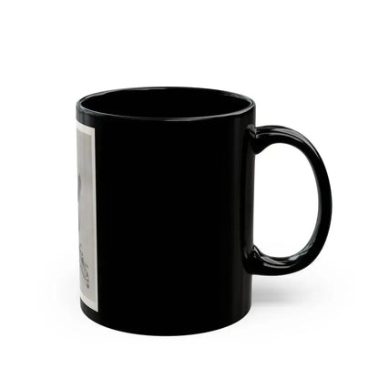 Bettie Page #168 (Vintage Female Icon) Black Coffee Mug - Go Mug Yourself
