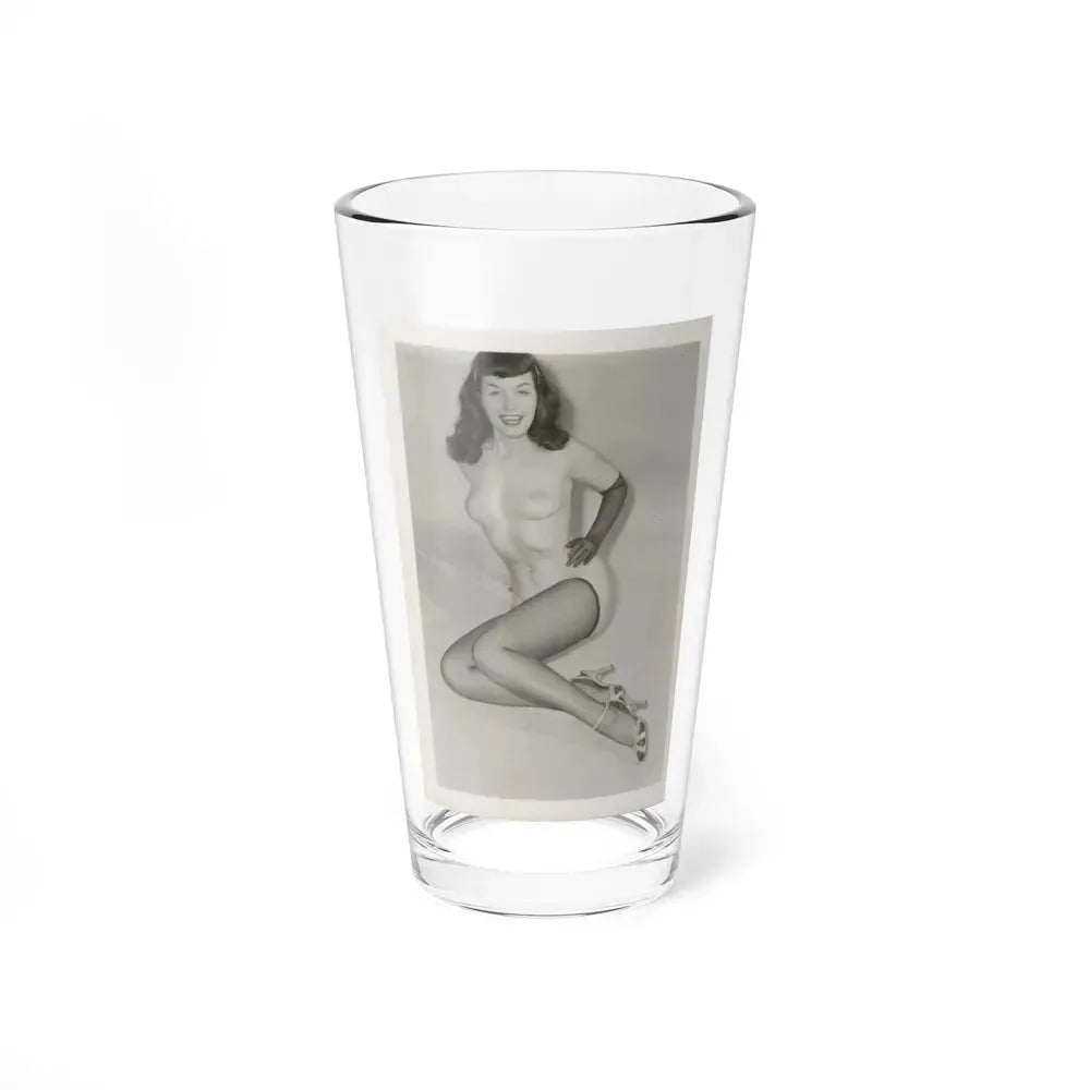 Bettie Page #168 (Vintage Female Icon) Pint Glass 16oz 16oz - Go Mug Yourself
