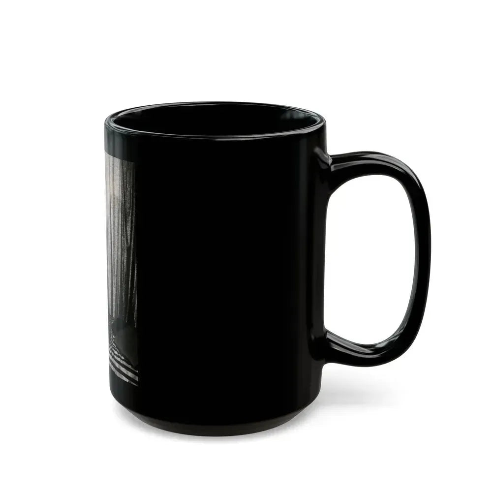 Bettie Page #169 (Vintage Female Icon) Black Coffee Mug - Go Mug Yourself
