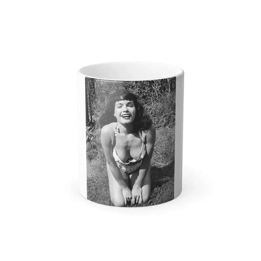 Bettie Page #171 (Vintage Female Icon) Color Changing Mug 11oz 11oz - Go Mug Yourself