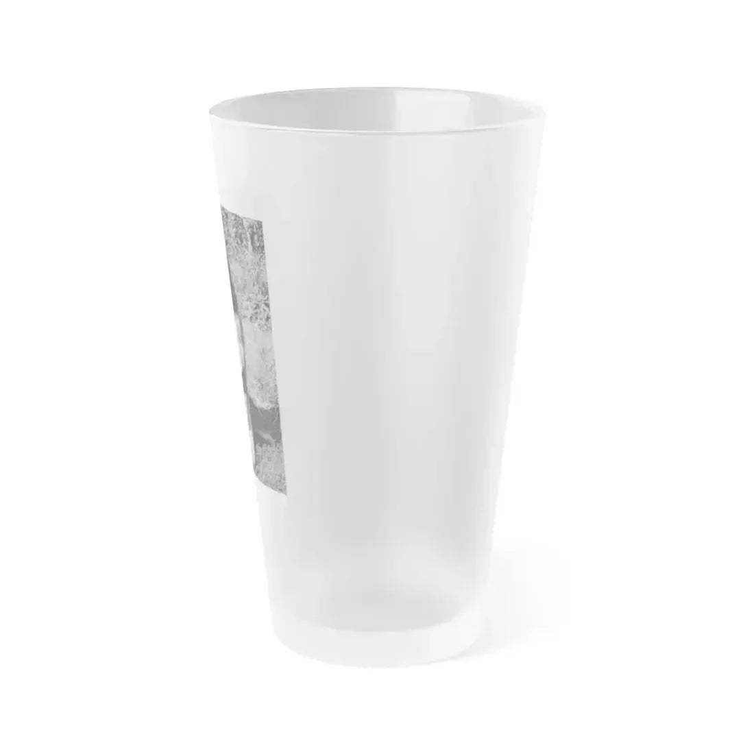 Bettie Page #171 (Vintage Female Icon) Frosted Pint Glass 16oz - Go Mug Yourself