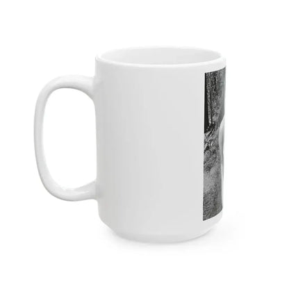 Bettie Page #171 (Vintage Female Icon) White Coffee Mug - Go Mug Yourself