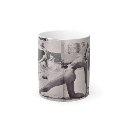 Bettie Page #172 (Vintage Female Icon) Color Changing Mug 11oz 11oz - Go Mug Yourself