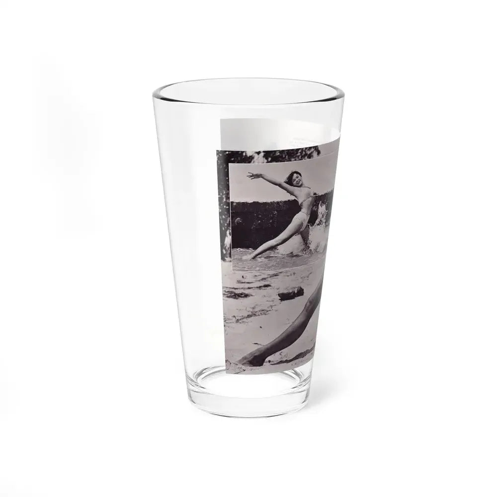 Bettie Page #172 (Vintage Female Icon) Pint Glass 16oz - Go Mug Yourself