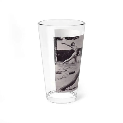 Bettie Page #172 (Vintage Female Icon) Pint Glass 16oz - Go Mug Yourself