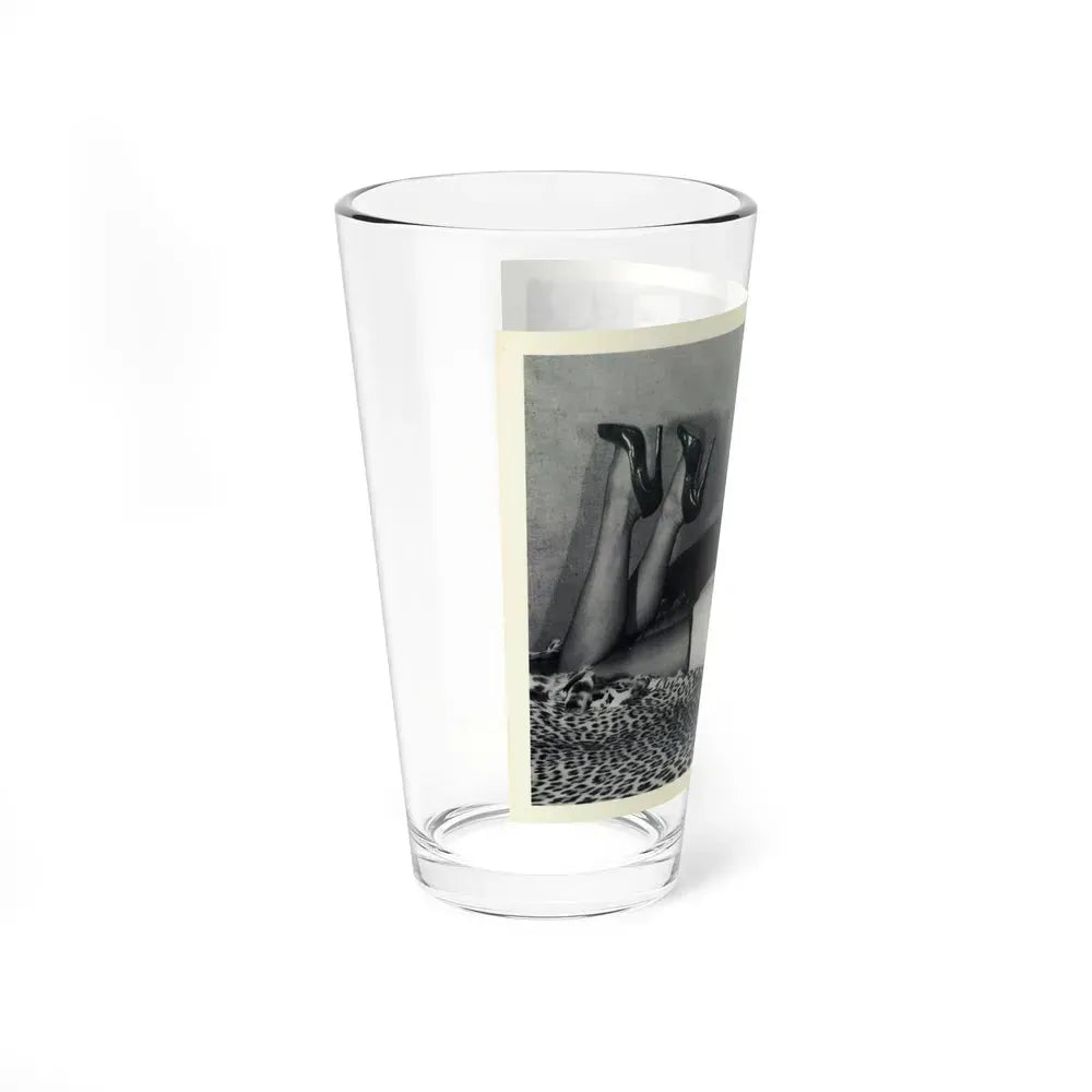 Bettie Page #18 (Vintage Female Icon) Pint Glass 16oz - Go Mug Yourself