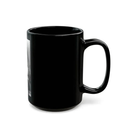 Bettie Page #182 (Vintage Female Icon) Black Coffee Mug - Go Mug Yourself