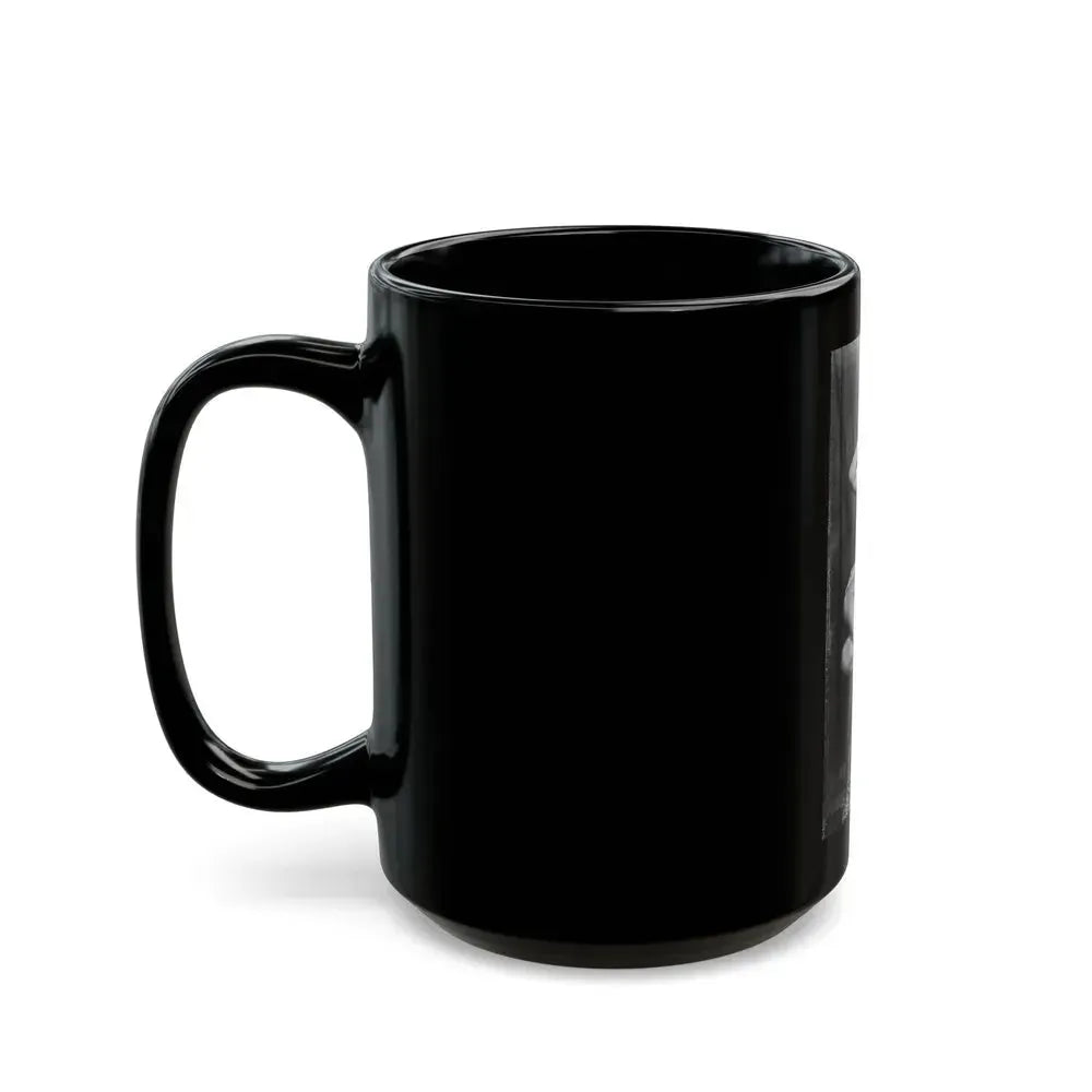 Bettie Page #182 (Vintage Female Icon) Black Coffee Mug - Go Mug Yourself