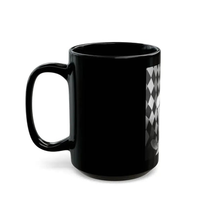 Bettie Page #189 (Vintage Female Icon) Black Coffee Mug - Go Mug Yourself