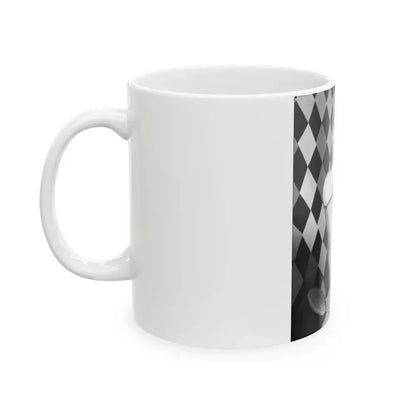 Bettie Page #189 (Vintage Female Icon) White Coffee Mug - Go Mug Yourself