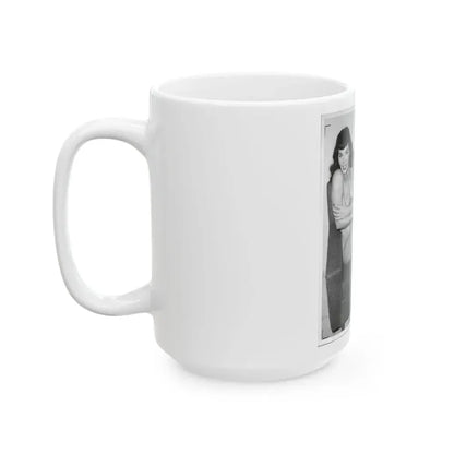 Bettie Page #190 (Vintage Female Icon) White Coffee Mug - Go Mug Yourself