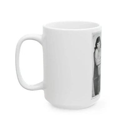 Bettie Page #190 (Vintage Female Icon) White Coffee Mug - Go Mug Yourself
