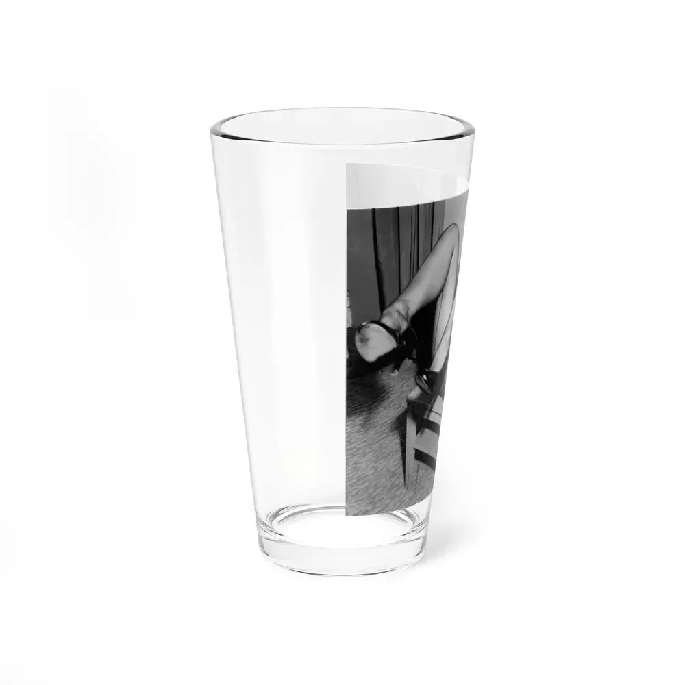 Bettie Page #193 (Vintage Female Icon) Pint Glass 16oz - Go Mug Yourself