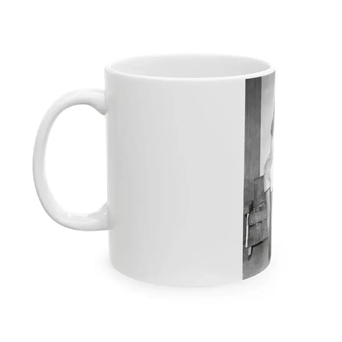 Bettie Page #194 (Vintage Female Icon) White Coffee Mug - Go Mug Yourself