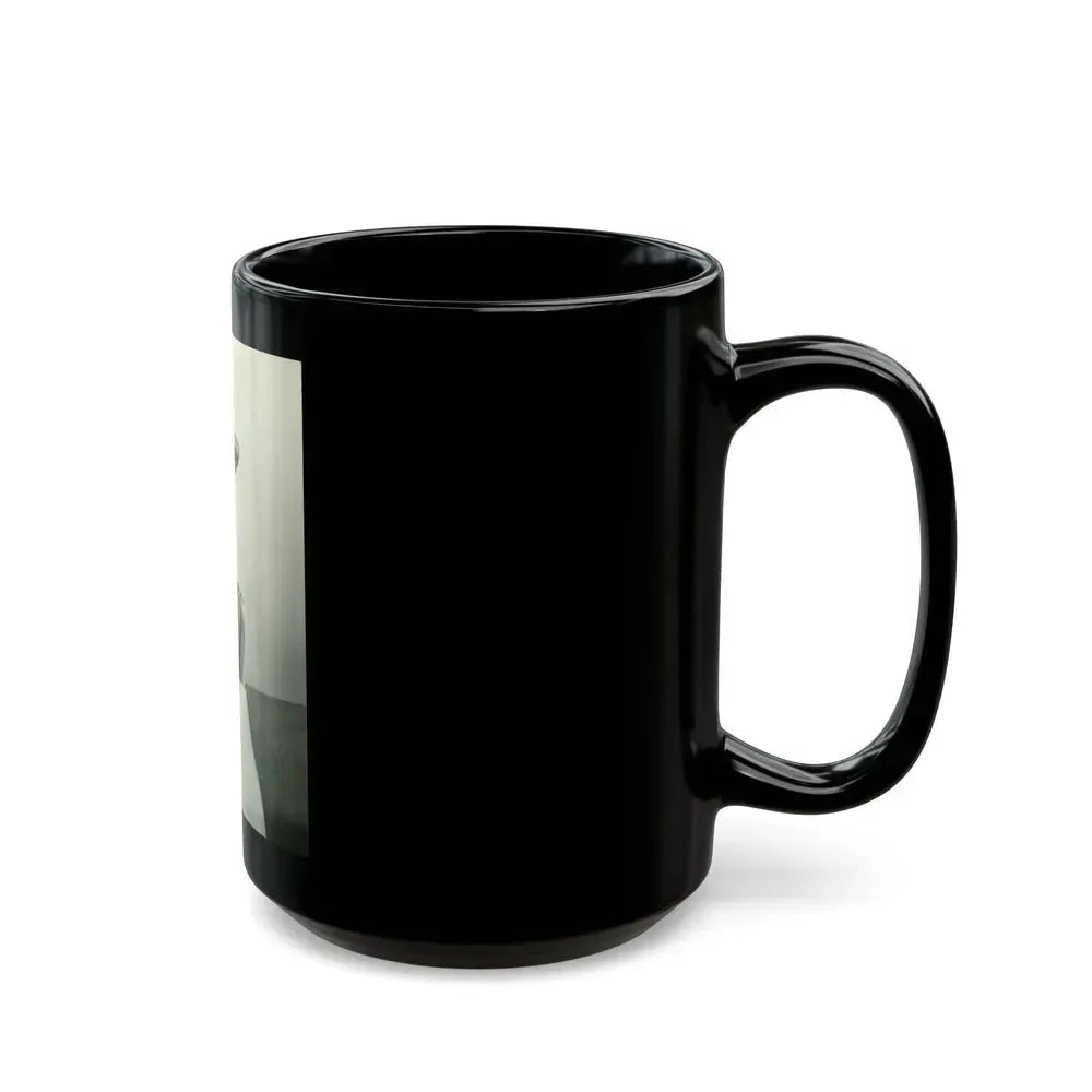 Bettie Page #199 (Vintage Female Icon) Black Coffee Mug - Go Mug Yourself