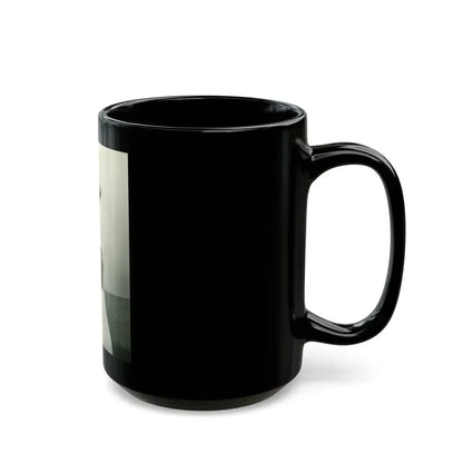 Bettie Page #199 (Vintage Female Icon) Black Coffee Mug - Go Mug Yourself