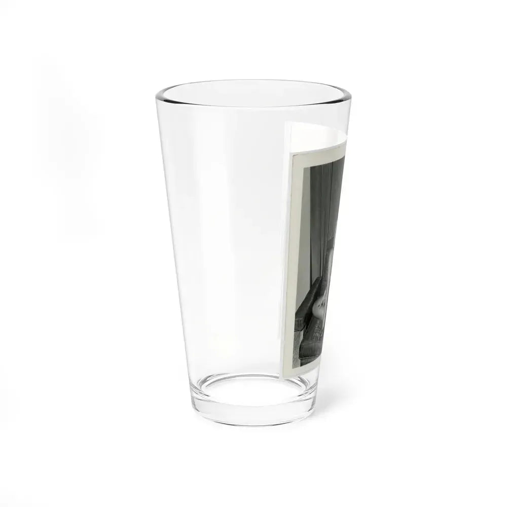 Bettie Page #201 (Vintage Female Icon) Pint Glass 16oz - Go Mug Yourself